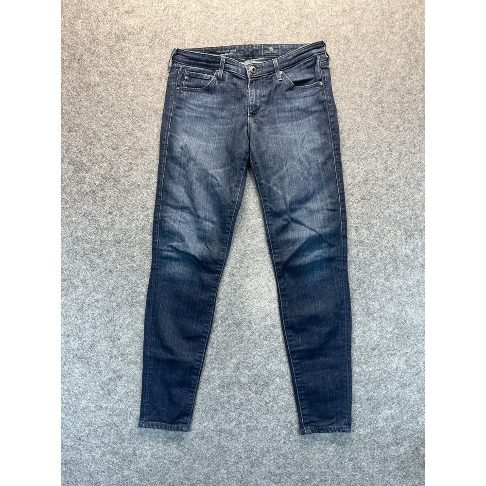 AG Adriano Goldschmied Jeans Womens 26 The Legging Ankle Skinny Blue Stretch